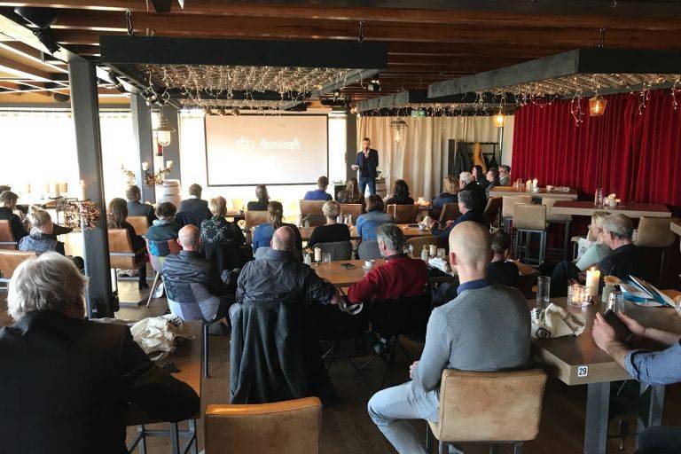 Veel belangstelling voor eerste EBG Kenniscafé over marketing en communicatie