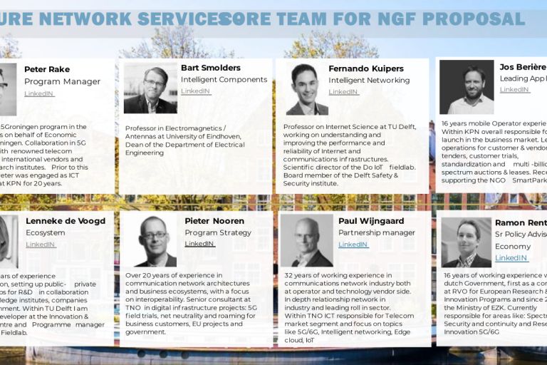 Economic Board Groningen werkt mee aan realisatie Future Netwerk Services voorstel voor Nationaal Groeifonds