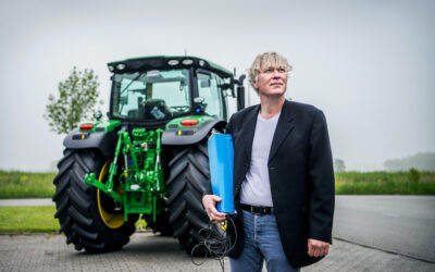 Sensorsysteem op tractor zorgt voor automatische mest- en kalkafgifte op maat