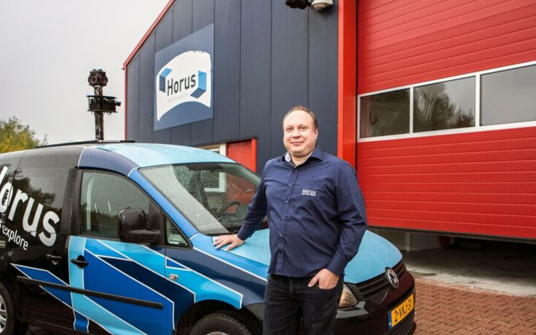 Horus brengt de wereld in kaart vanuit Bedum