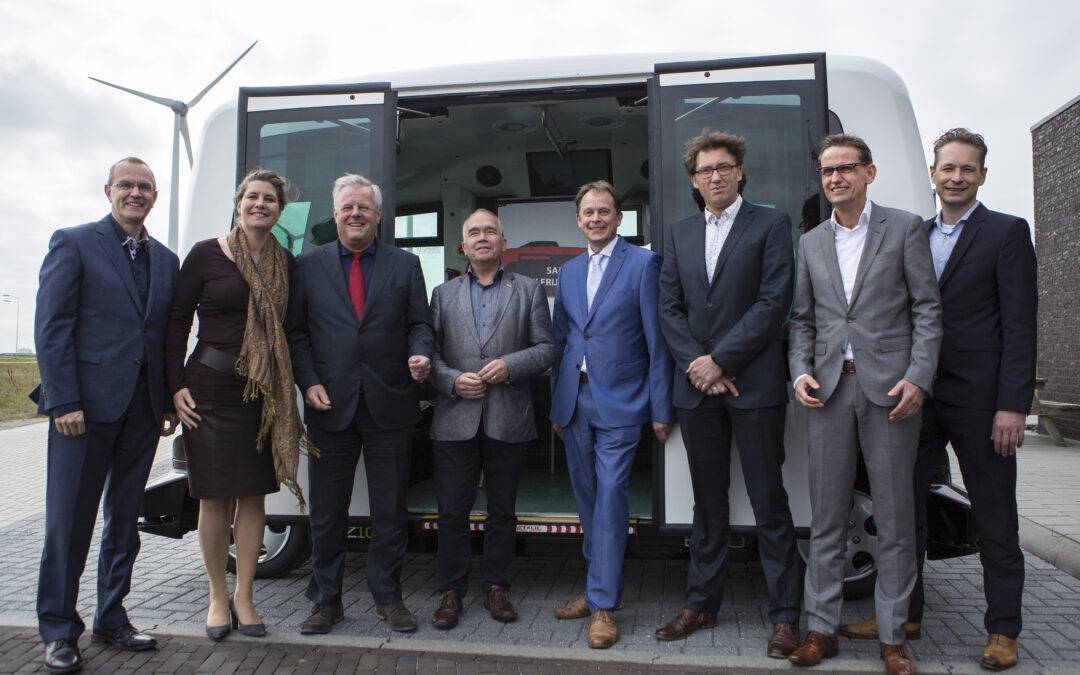 Twee proeven van start met zelfrijdend vervoer Eemshaven en Loppersum