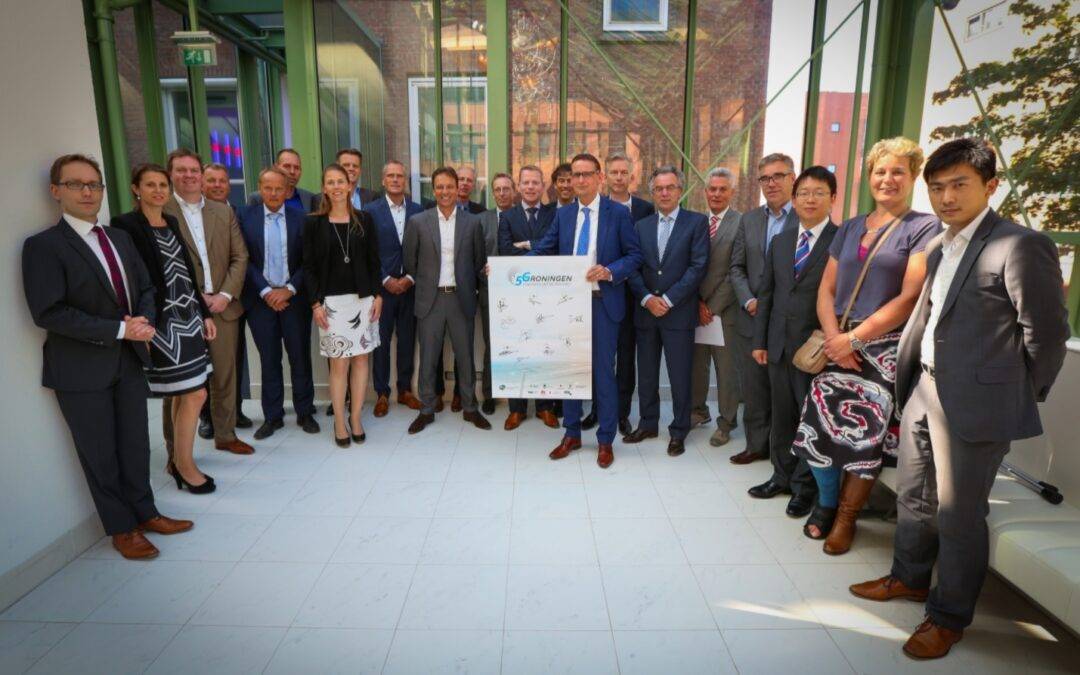 Internationale telecomwereld gaat mobiel 5G netwerk testen in Noord-Groningen