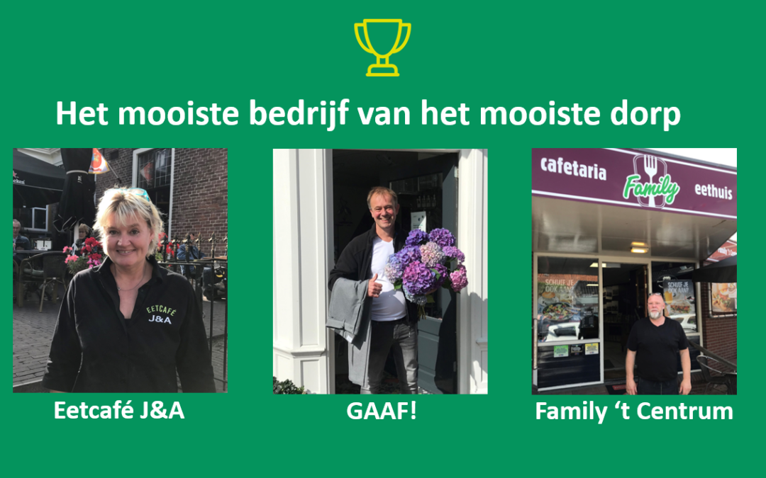 De drie ‘mooiste bedrijven van Winsum’ zijn bekend!